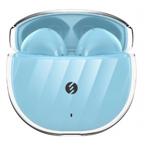 S-link Harmony X1 Mavi 4 Mikrofonlu ENC Bluetooth V5.4 TWS Gerçek Kablosuz Kulaklık