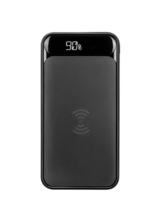 S-link IP-217W 10000mAh Powerbank 2 Usb Port Siyah Kablosuz LCD Ekranlı Taşınabilir Pil Şarj Cihazı S-link IP-217W 10000mAh Powerbank 2 Usb Port Siyah Kablosuz LCD Ekranlı Taşınabilir Pil Şarj Cihazı