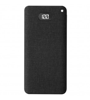 S-link IP-G10RW 10000mAh Kablosuz USB+Type-C+Micro Siyah LCD Ekranlı Taşınabilir Pil Şarj Cihazı