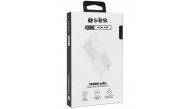 S-link IP-G12N 10000mAh Micro+Usb+ Type-C Giriş+Çıkış Beyaz. Taşınabilir Pil Şarj Cihazı Powerbank