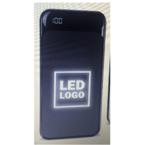 S-link IP-G2711 10000mAh Powerbank 2 Usb Port Siyah LCD+LED Gösterli  Pil Şarj Cihazı(Gizli Led)