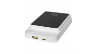 S-link M1021 10000mAh Magsafe 15W HSC22.5W+PD20W+QC3.0 Beyaz LCD Taşınabilir Şarj Cihazı Powerbank