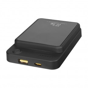 S-link M1021 10000mAh Magsafe 15W HSC22.5W+PD20W+QC3.0 Beyaz LCD Taşınabilir Şarj Cihazı Powerbank