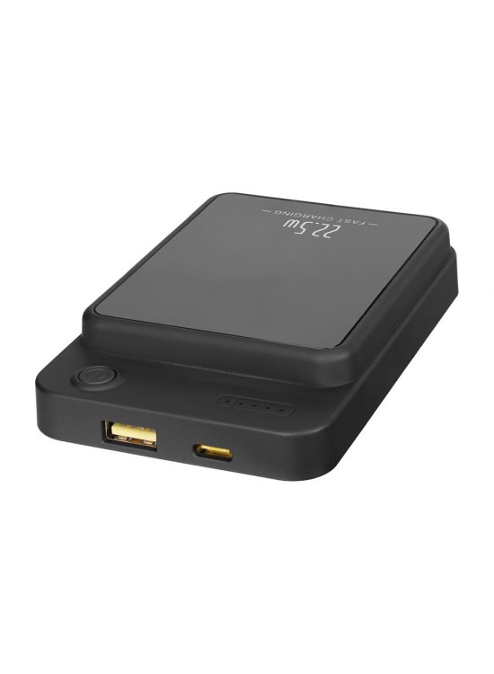 S-link M1021 10000mAh Magsafe 15W HSC22.5W+PD20W+QC3.0 Beyaz LCD Taşınabilir Şarj Cihazı Powerbank