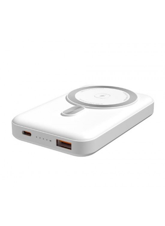 S-link M1031 10000mAh Magsafe 15W HSC22.5W+PD20W+QC3.0 Beyaz Taşınabilir Şarj Cihazı Powerbank S-link M1031 10000mAh Magsafe 15W HSC22.5W+PD20W+QC3.0 Beyaz Taşınabilir Şarj Cihazı Powerbank