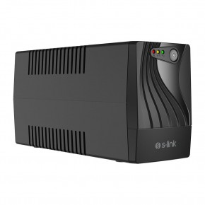 S-link MIGHT U80 800VA UPS 12V9Ah-1 480W Siyah Line-Interactive Kesintisiz UPS Güç Kaynağı