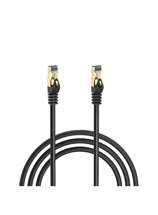 S-link MM-CAT710 10m Siyah S-FTP CCA CAT7 Gold Uçlu Ağ Bağlantı Kablosu S-link MM-CAT710 10m Siyah S-FTP CCA CAT7 Gold Uçlu Ağ Bağlantı Kablosu