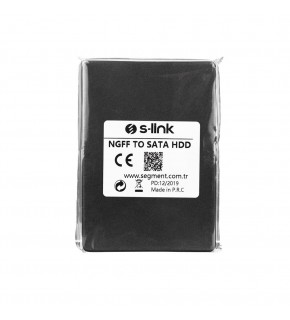 S-link NGFF TO SATA Harici 2.5" Siyah Hdd Kutusu