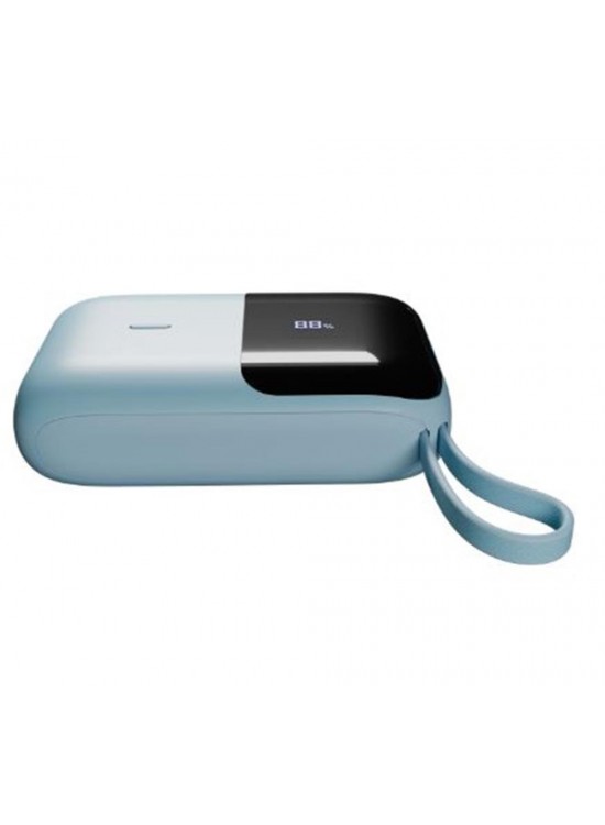 S-link P109M 10000mAh 5W Mavi LCD Taşınabilir Pil Şarj Cihazı Powerbank