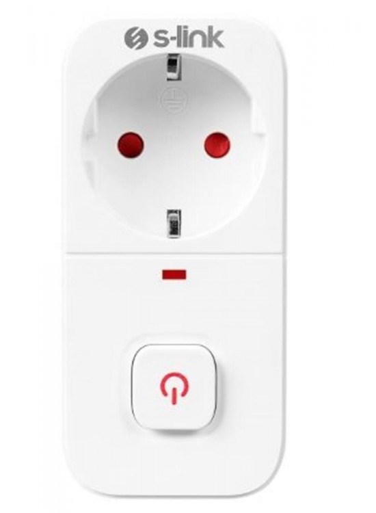 S-link SL-010 16A-250V 750 Joule Anahtarlı Isıya Duyarlı Devre ve Akım Korumalı Tekli Priz S-link SL-010 16A-250V 750 Joule Anahtarlı Isıya Duyarlı Devre ve Akım Korumalı Tekli Priz