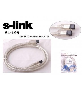 S-link SL-199 9pin To 9pin 1.5mt Firewire Kablo