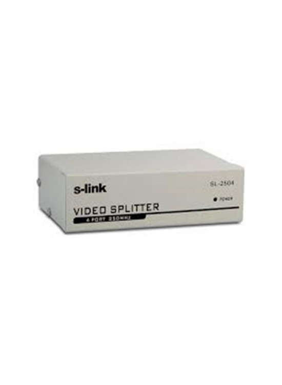 S-link SL-2504 4 VGA 250Mhz Monitör Splitter