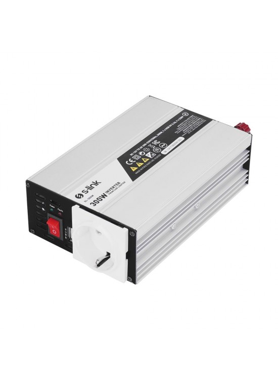 S-link SL-300W 300W DC12V-AC230V Çakmaktan Power Inverter