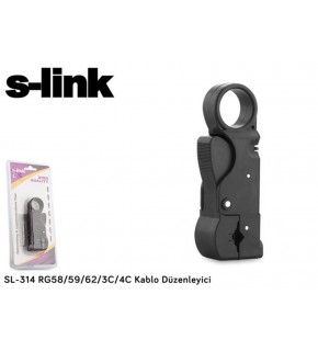 S-link SL-314 RG58-59-62-3C-4C Kablo Ucu Soyucu