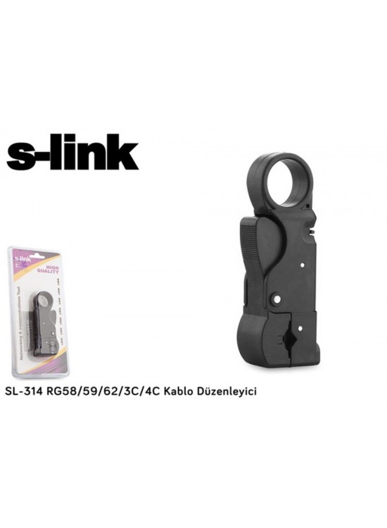 S-link SL-314 RG58-59-62-3C-4C Kablo Ucu Soyucu S-link SL-314 RG58-59-62-3C-4C Kablo Ucu Soyucu