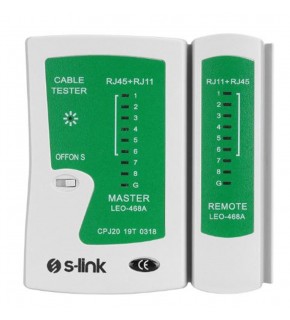 S-link SL-468 RJ-45,RJ-11 Lüks Kablo Test