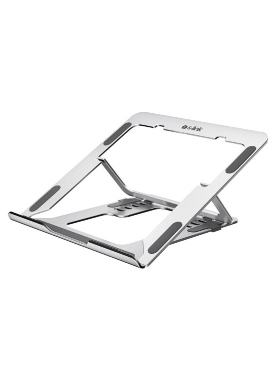 S-link SL-AL11 Gümüş 6 Açılı Katlanabilir Alüminyum Laptop Stand