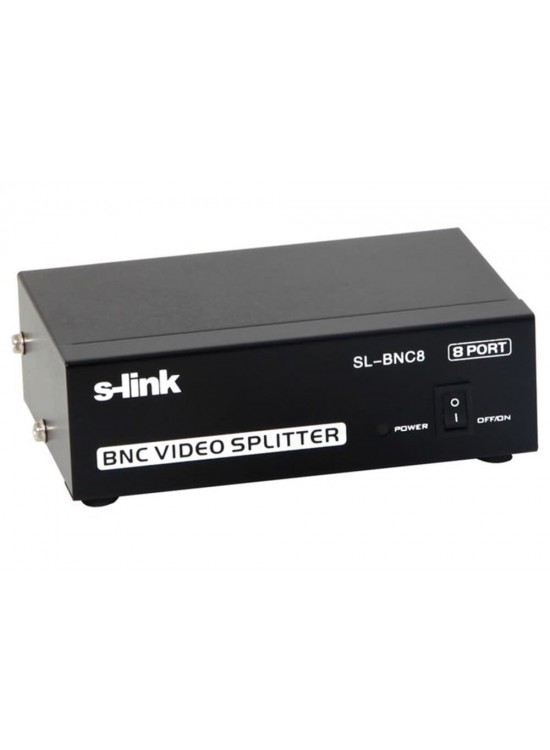 S-link SL-BNC8 8 ports BNC Splitter