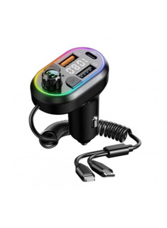 S-link SL-BT307 Çift USB 5V 3.1A-1A Led Işıklı Siyah 2 İn 1 C Port + İphone Bluetooth Fm Transmitter S-link SL-BT307 Çift USB 5V 3.1A-1A Led Işıklı Siyah 2 İn 1 C Port + İphone Bluetooth Fm Transmitter