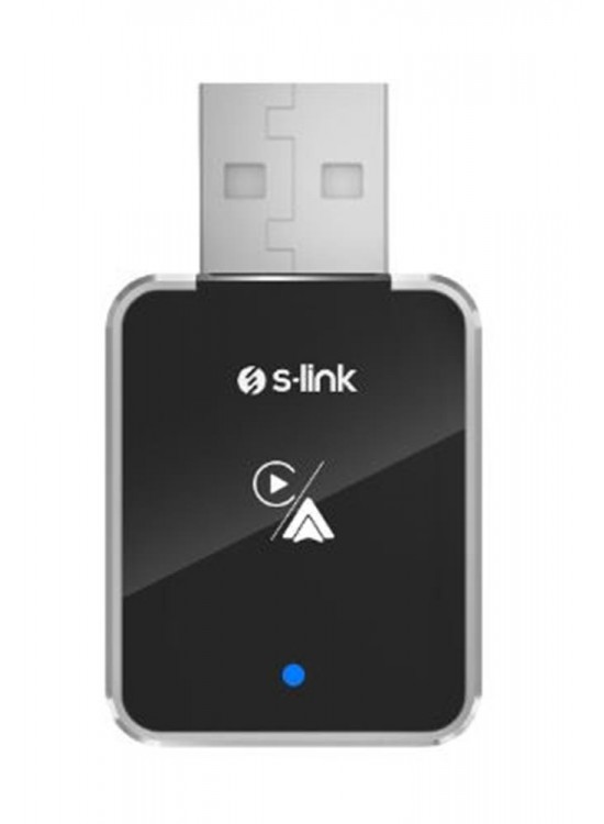 S-Link SL-CAR01 2in1 Android ve Apple Cihazlar Kablosuz Android Auto ve Carplay Adaptörü S-Link SL-CAR01 2in1 Android ve Apple Cihazlar Kablosuz Android Auto ve Carplay Adaptörü