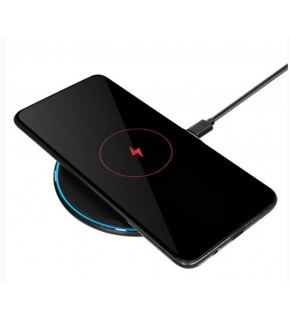 S-link SL-CWF65 Mobil Telefon Uyumlu 15W LED Logo PRM Siyah Kablosuz Şarj Cihazı