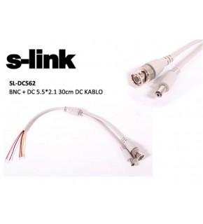 S-link SL-DC562 bnc+dc 5.5-2.1 0.30cm dc 10 paket