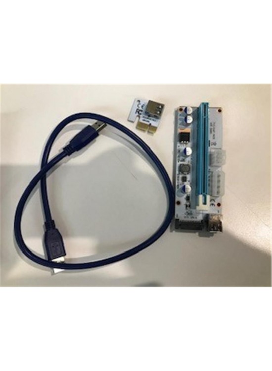 S-link Sl- Ex10 Pcı-E 1x To 16x Sata 6Pin Bitcoin Riser Ekran Kartı Yükseltici