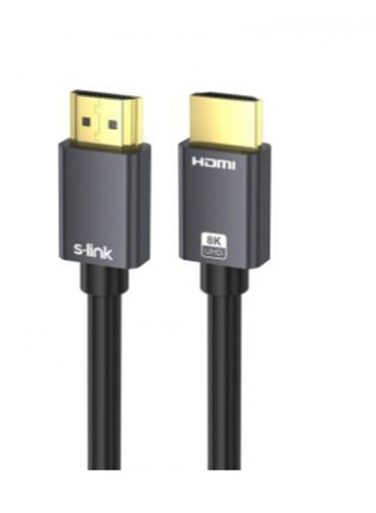 S-link SL-HM8K03 HDMI TO HDMI 3m v2.1 8K60 HZ 4K 120HZ Kablo
