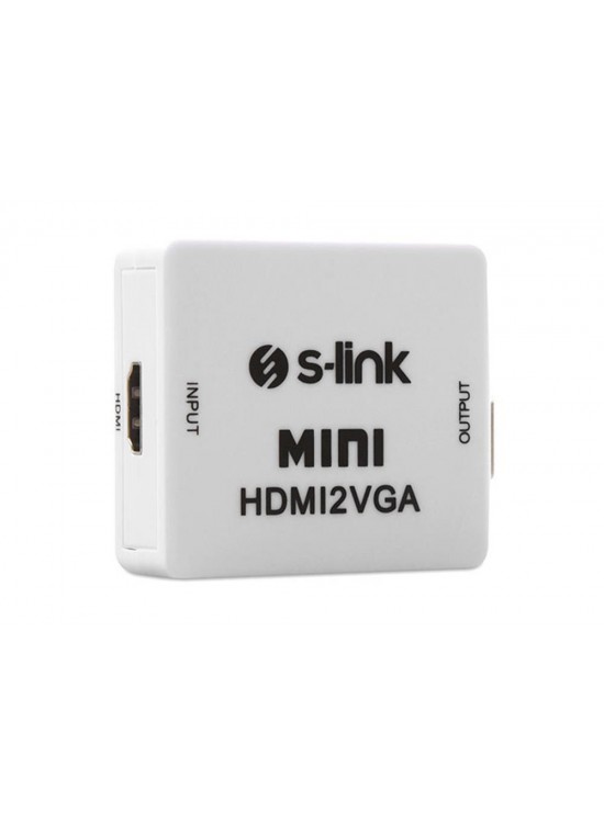 S-link SL-HVC10 HDMI to VGA + Audio Çevirici