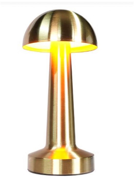 S-link SL-M9065 Lyra 1800mAh Batarya 60 Lümen Gold 3 Renk Işıklı Dokunmatik Dekoratif Masa Lambası