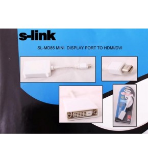 S-link SL-MD85 Mini Display Erkek To Dvı 24+5 Çevirici