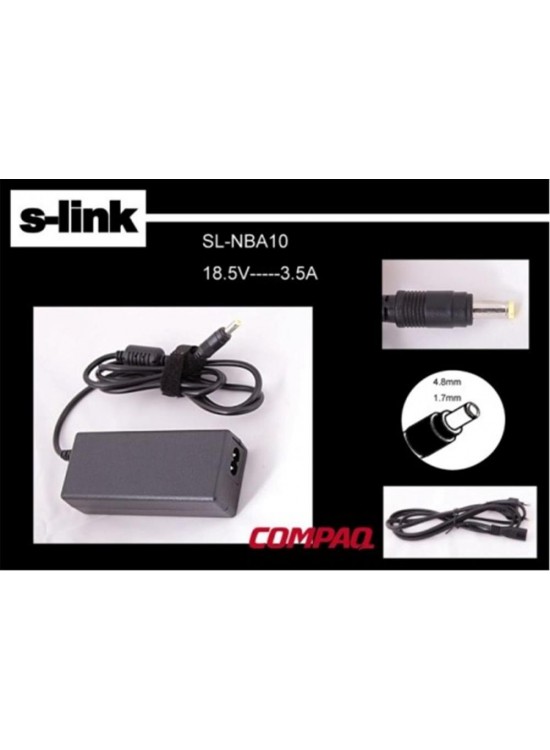 S-link SL-NBA10 18.5v 3.5a 4.8-1.7 Notebook Adaptörü