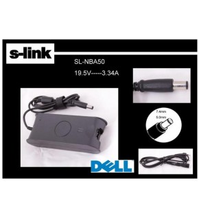 S-link SL-NBA50 19.5v 3.34a 7.4-5.0 Notebook Adaptörü
