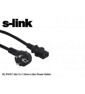 S-link SL-P175 1.5m  0.75mm Lüks Power Kablo