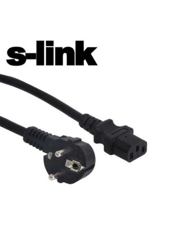S-link SL-P418 1.8m 3 x 1.5mm Lüks Power Kablo S-link SL-P418 1.8m 3 x 1.5mm Lüks Power Kablo