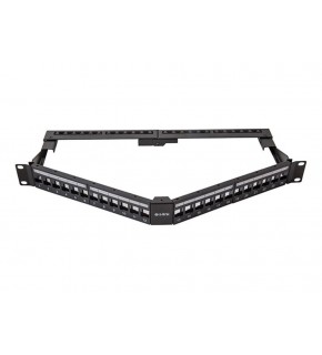 S-link SL-P625 24 lü Kolay Kullanımlı, UTP BOŞ V Şeklinde Patch Panel