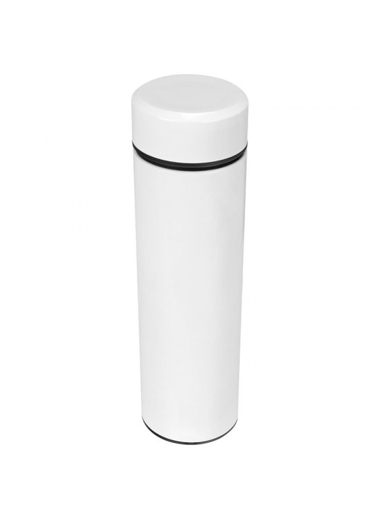 S-link SL-TM02 Mat Beyaz 450ML Iç 304 Dış 201 Termos Kupa-Bardak