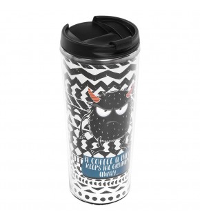 S-link SL-TM1980 Gümüş 300ML Iç 304 Dış 201 Paslanmaz Çelik Kupa