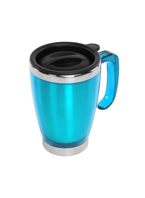 S-link SL-TM1981 Turkuaz 415ML Iç 304 Dış 201 Paslanmaz Çelik Kupa