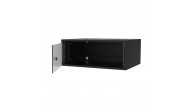 S-link SL-U4 Yeni Nesil 4U Soho Rack Kabin W 530mm D 400mm Siyah
