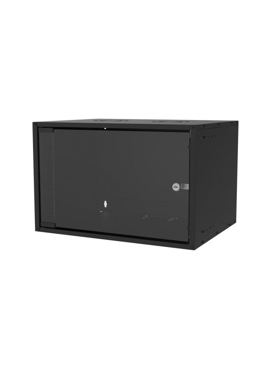 S-link SL-U7 Yeni Nesil 7U Soho Rack Kabin W 530mm D 400mm Siyah