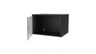 S-link SL-U7 Yeni Nesil 7U Soho Rack Kabin W 530mm D 400mm Siyah