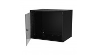 S-link SL-U9 Yeni Nesil 9U Soho Rack Kabin W 530mm D 400mm Siyah
