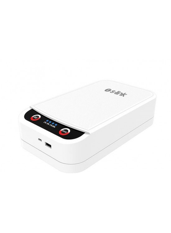 S-link SL- UVS22 Beyaz  yüzde 99 Virüs ve Bakteri Öldürücü UV Sterilizatör Kutu