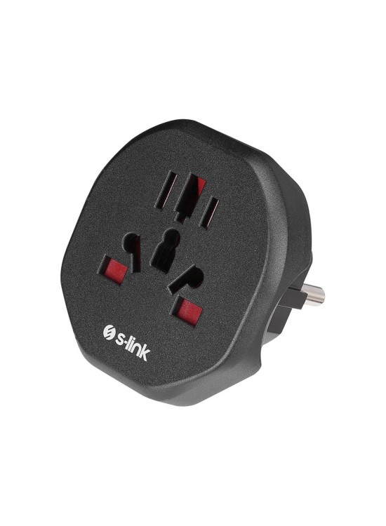 S-link SL-WL09 Universal - Türk Çevirici Çevirici Priz Adaptör S-link SL-WL09 Universal - Türk Çevirici Çevirici Priz Adaptör