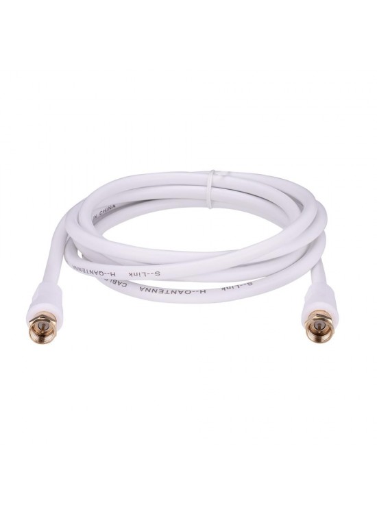 S-link SLX-841 1.8m TV 9.5M To RG6 F-M Anten Kablosu