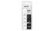 S-link SPG401S 1.5m 1.5mm 100 yüzde Bakır 750 Joule 4 lü Anahtarlı Akım Korumalı Priz S-link SPG401S 1.5m 1.5mm 100 yüzde Bakır 750 Joule 4 lü Anahtarlı Akım Korumalı Priz