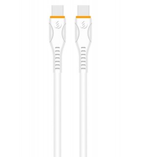 S-link SW-C130 1m 60W TypeC to TypeC Hızlı Data + Sarj Kablosu