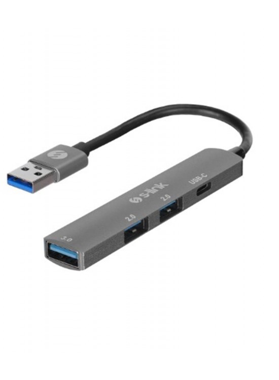 S-link SW-U333 3-USB 2.0, 1-USB 3.0 USB Metal USB Hub S-link SW-U333 3-USB 2.0, 1-USB 3.0 USB Metal USB Hub