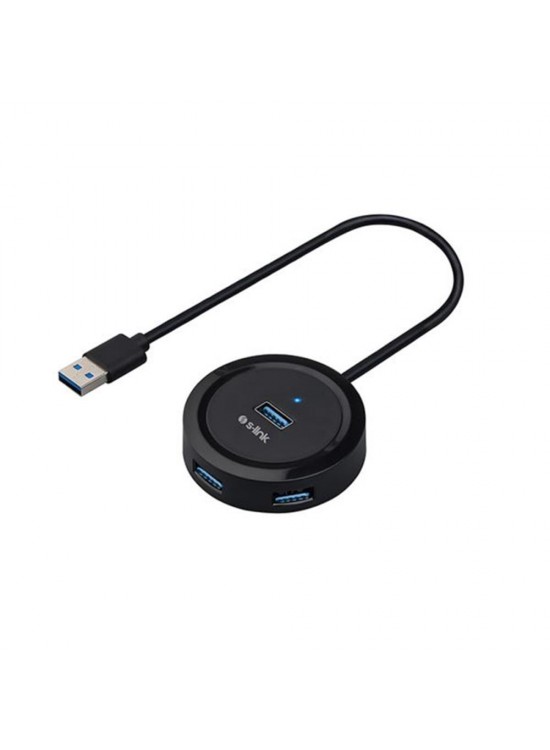 S-link Swapp SW-U300 4 Port Usb 3.0 Gri Hub S-link Swapp SW-U300 4 Port Usb 3.0 Gri Hub